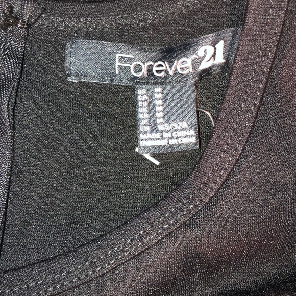 Forever 21 Black Dress M - Picture 5 of 6